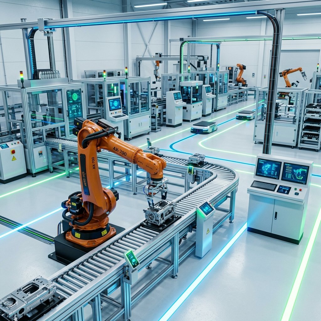 Robotic Assembly Line Integration