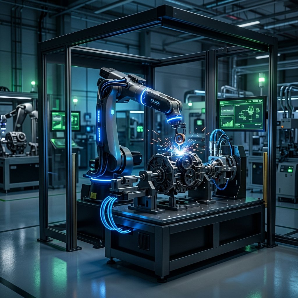 High-Tech Pune Production Factory Floor